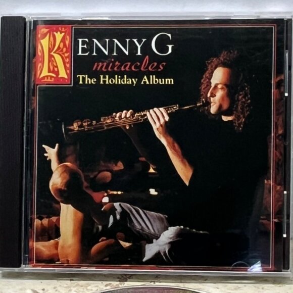 Kenny G Miracles The Holiday Album CD Smooth Jazz Christmas Music 11 Tracks 1994 - Picture 2 of 6